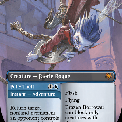 Brazen Borrower (Borderless) [Special Guests] Foil