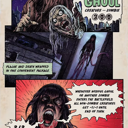 Noxious Ghoul // Noxious Ghoul (Full Art) (Borderless) [Secret Lair Drop]