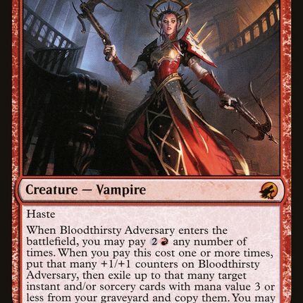 Bloodthirsty Adversary [Innistrad: Midnight Hunt]