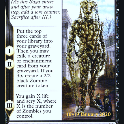 Tymaret Calls the Dead [Theros Beyond Death Promos] Prerelease Foil