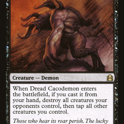Dread Cacodemon [Commander 2011]