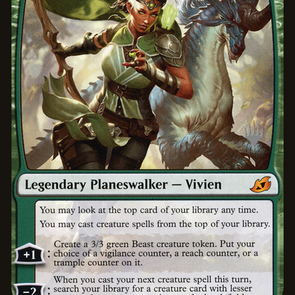 Vivien, Monsters' Advocate [Ikoria: Lair of Behemoths Promos]