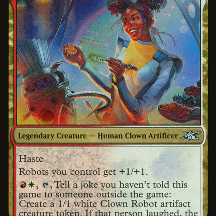 Pietra, Crafter of Clowns [Unfinity] Galaxy Foil