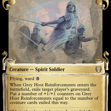 Grey Host Reinforcements (Showcase) [Tales of Middle-earth Commander]