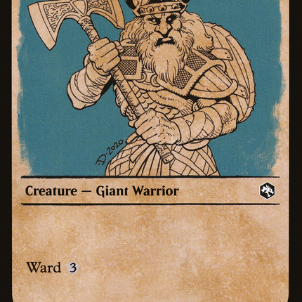 Rimeshield Frost Giant (Showcase) [Adventures in the Forgotten Realms]