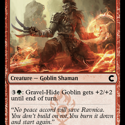 Gravel-Hide Goblin [Ravnica: Clue Edition]