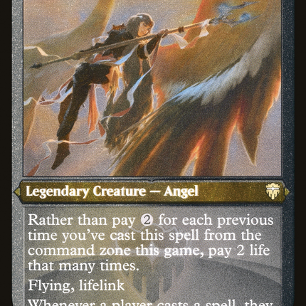 Liesa, Shroud of Dusk [Commander Legends] Etched Foil
