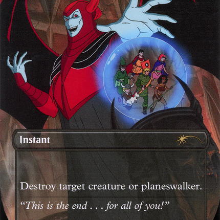 Hero's Downfall (Borderless) [Secret Lair Drop]