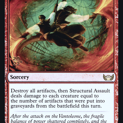 Structural Assault [Streets of New Capenna Promos] Prerelease Foil