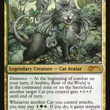 Arahbo, Roar of the World [Secret Lair Drop] Foil – Dark Fox TCG