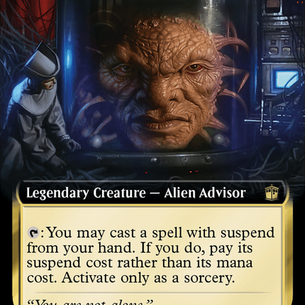 The Face of Boe (Extended Art) [Doctor Who] Surge Foil