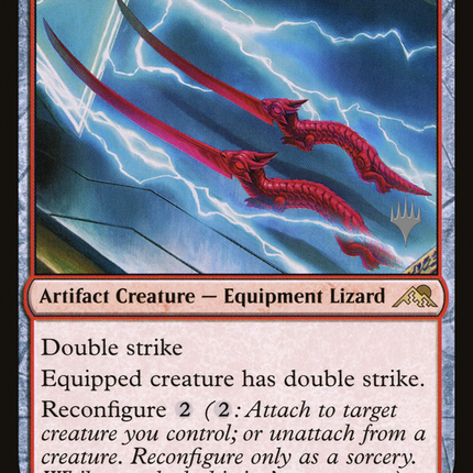 Lizard Blades [Kamigawa: Neon Dynasty Promos]