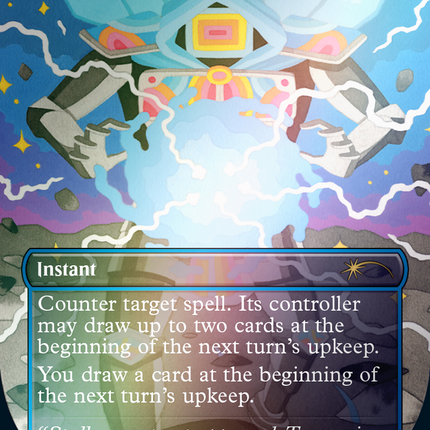 Arcane Denial (Borderless) [Secret Lair Drop] Foil