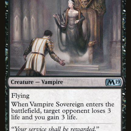 Vampire Sovereign [Core Set 2019]