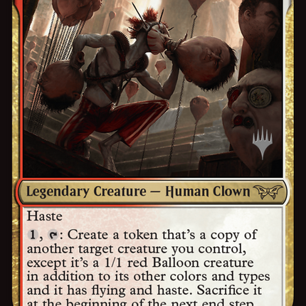 The Jolly Balloon Man [Duskmourn: House of Horror Promos] Foil