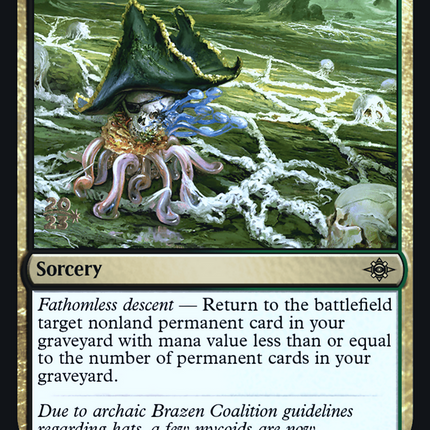 Squirming Emergence [The Lost Caverns of Ixalan Promos] Prerelease Foil