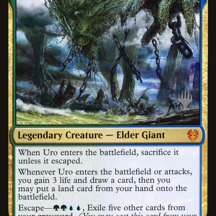 Uro, Titan of Nature's Wrath [Theros Beyond Death Promos]