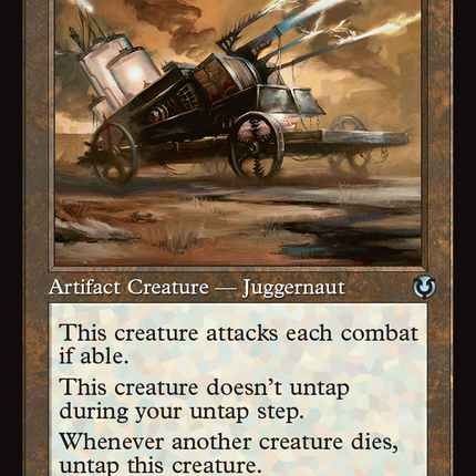Galvanic Juggernaut (Retro Frame) [Innistrad Remastered] Foil