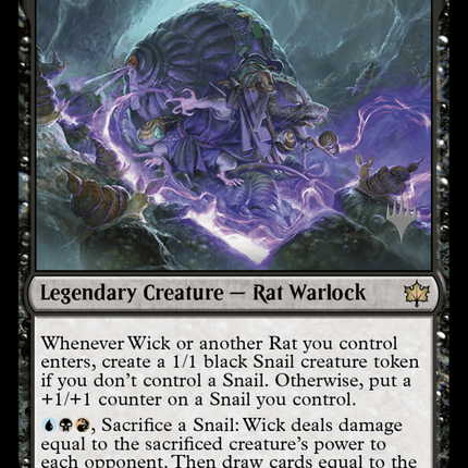 Wick, the Whorled Mind [Bloomburrow Promos] Foil