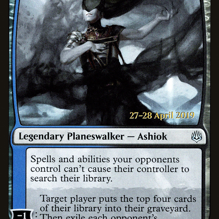 Ashiok, Dream Render [War of the Spark Promos] Prerelease Foil