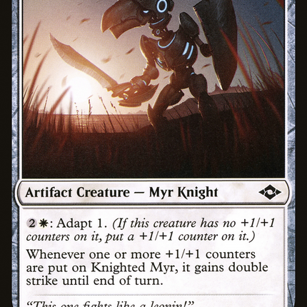 Knighted Myr [Modern Horizons 2]