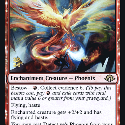 Detective's Phoenix [Modern Horizons 3 Promos] Prerelease Foil