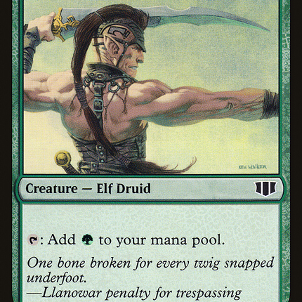 Llanowar Elves [Commander 2014]