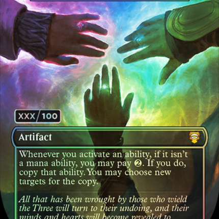 Rings of Brighthearth (Borderless) [Tales of Middle-earth Commander] Serialized Foil