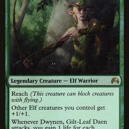 Dwynen, Gilt-Leaf Daen [Magic Origins Promos] Foil