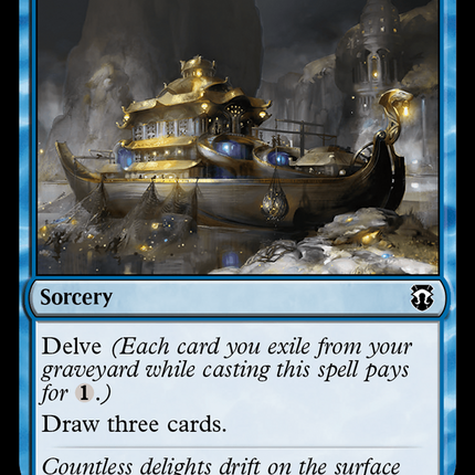 Treasure Cruise [Modern Horizons 3 Commander] Foil