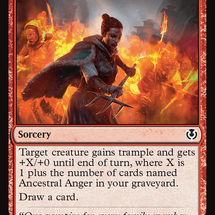 Ancestral Anger [Innistrad Remastered] Foil