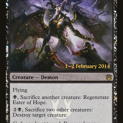 Eater of Hope [Born of the Gods Promos] Prerelease Foil