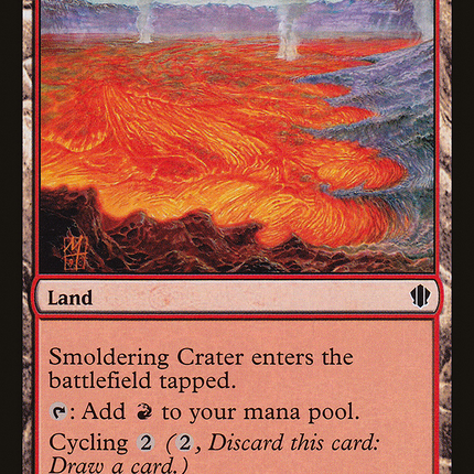 Smoldering Crater [Commander 2013]