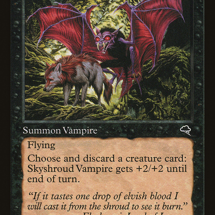Skyshroud Vampire (157) [Tempest]