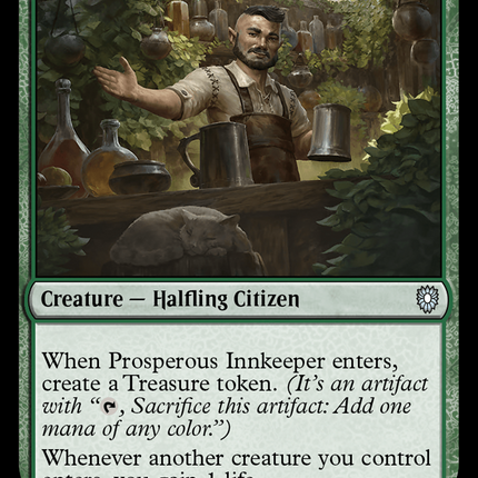 Prosperous Innkeeper [Bloomburrow Commander]