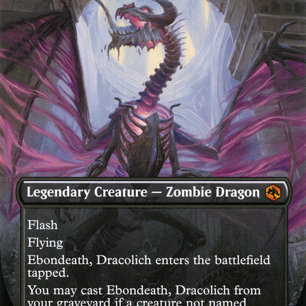 Ebondeath, Dracolich (Borderless) [Adventures in the Forgotten Realms]