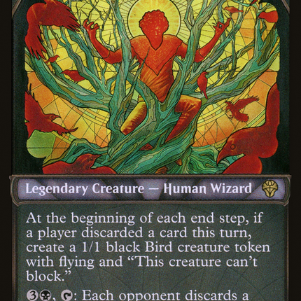 The Raven Man (Showcase) [Dominaria United] Textured Foil