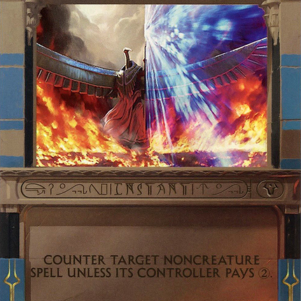 Spell Pierce (Borderless) [Amonkhet Invocations] Foil
