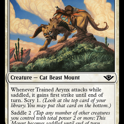 Trained Arynx [Outlaws of Thunder Junction]