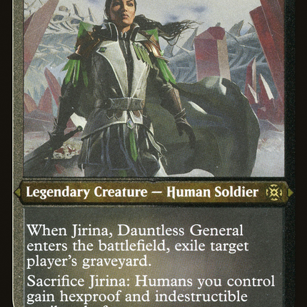 Jirina, Dauntless General [March of the Machine: The Aftermath] Etched Foil