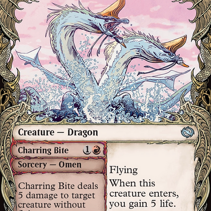Twinmaw Stormbrood (Showcase) [Tarkir: Dragonstorm] Foil