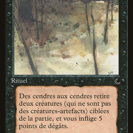 Ashes to Ashes - Des cendres aux cendres  [Renaissance]