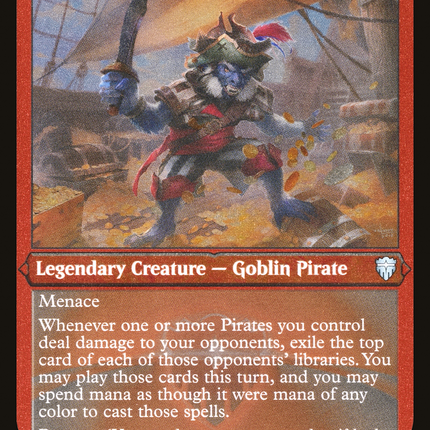 Breeches, Brazen Plunderer [Commander Legends] Foil