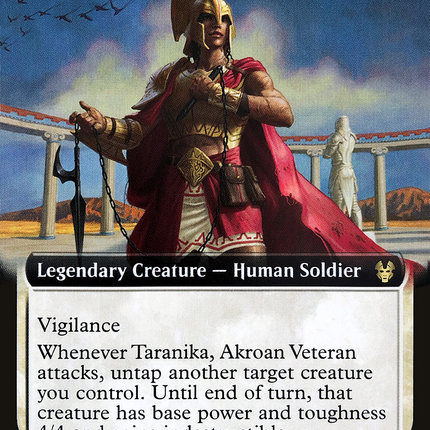 Taranika, Akroan Veteran (Extended Art) [Theros Beyond Death]