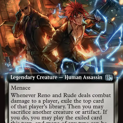 Reno and Rude (Extended Art) [FINAL FANTASY]