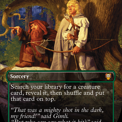 Sylvan Tutor (Borderless) [Tales of Middle-earth Commander]