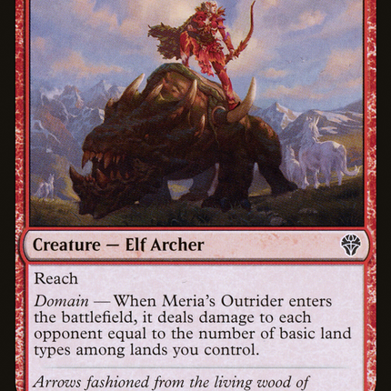 Meria's Outrider [The List]