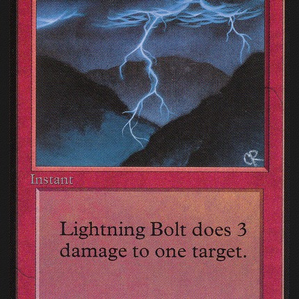 Lightning Bolt [Intl. Collectors' Edition]