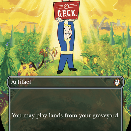Crucible of Worlds (Borderless) [Fallout] Surge Foil