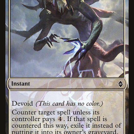 Spell Shrivel (devoid) [Battle for Zendikar]